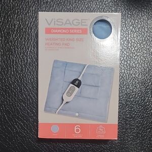 Visage Diamond Series Weighted King Size Heating Pad